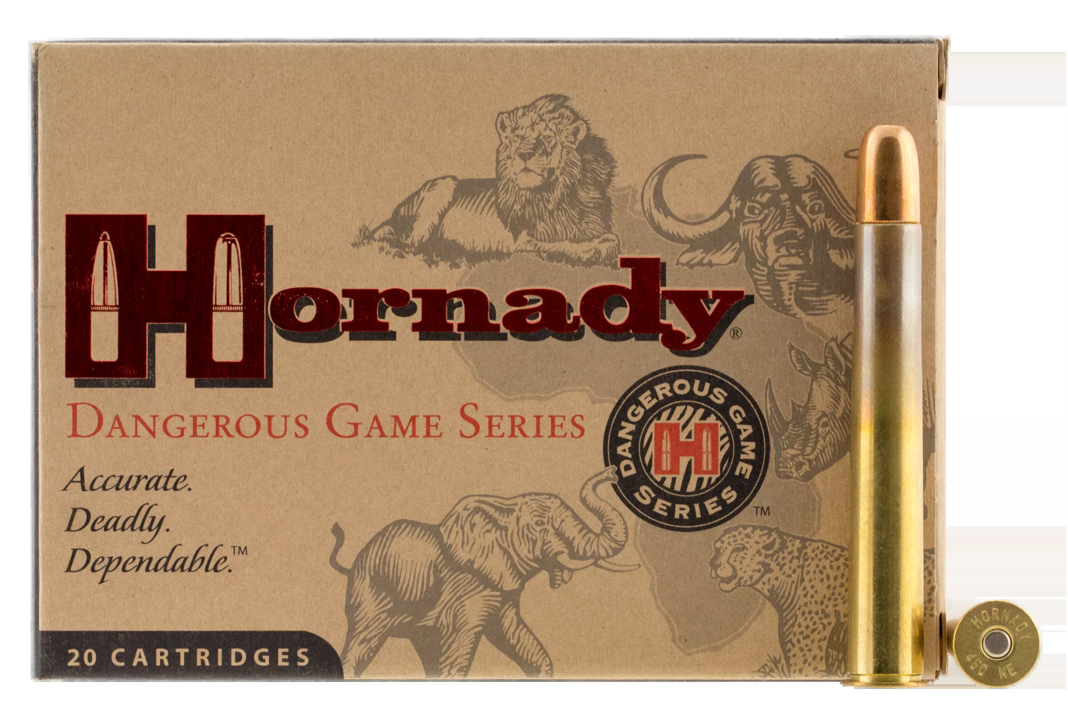 Hornady Dangerous Game 470 Nitro Express 500gr DGS - Box or Case