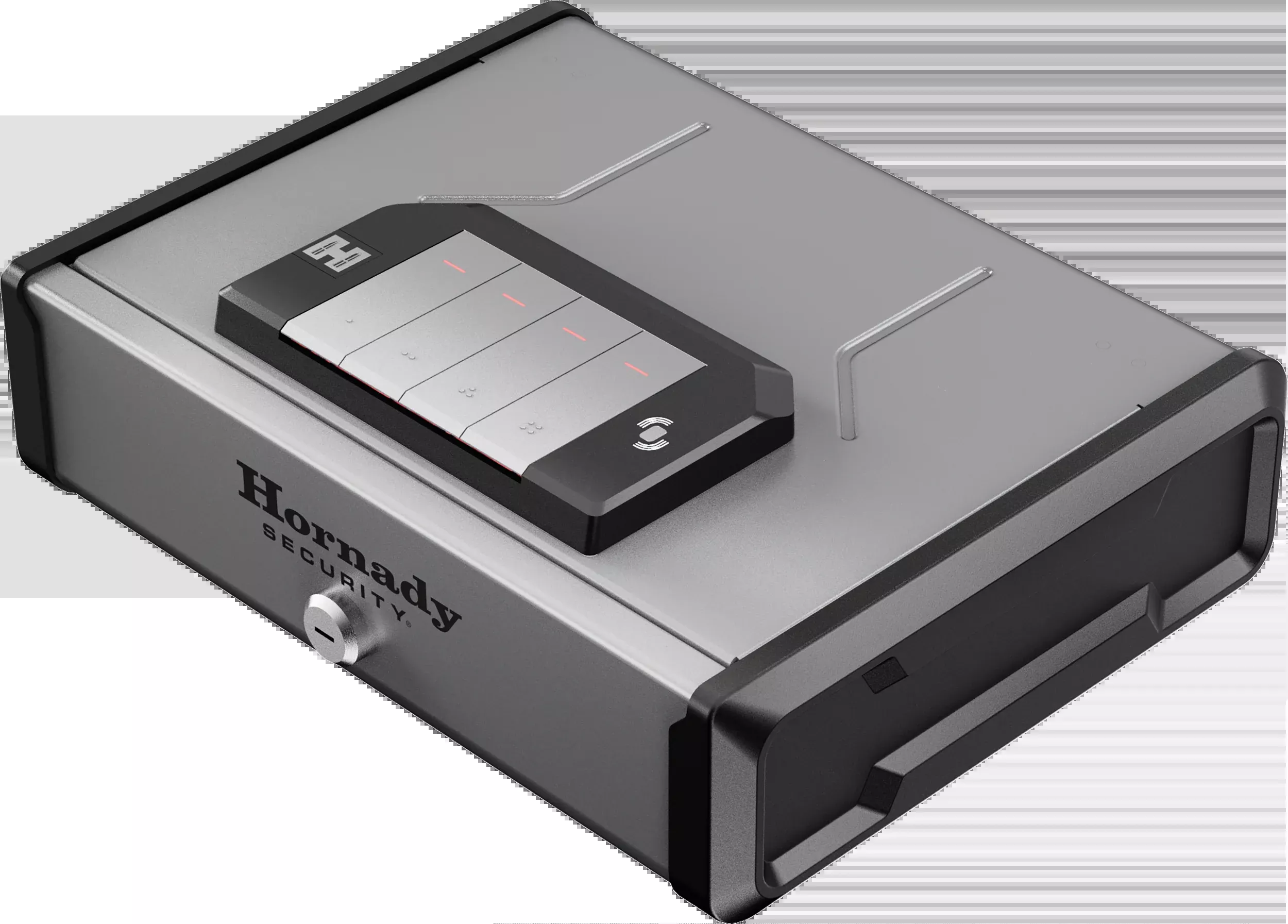 Hornady DIGI-Vault Security Safe – 16-Gauge Steel, Backup Key, Compact Interior 10.3x7.2x2.4 – 95442