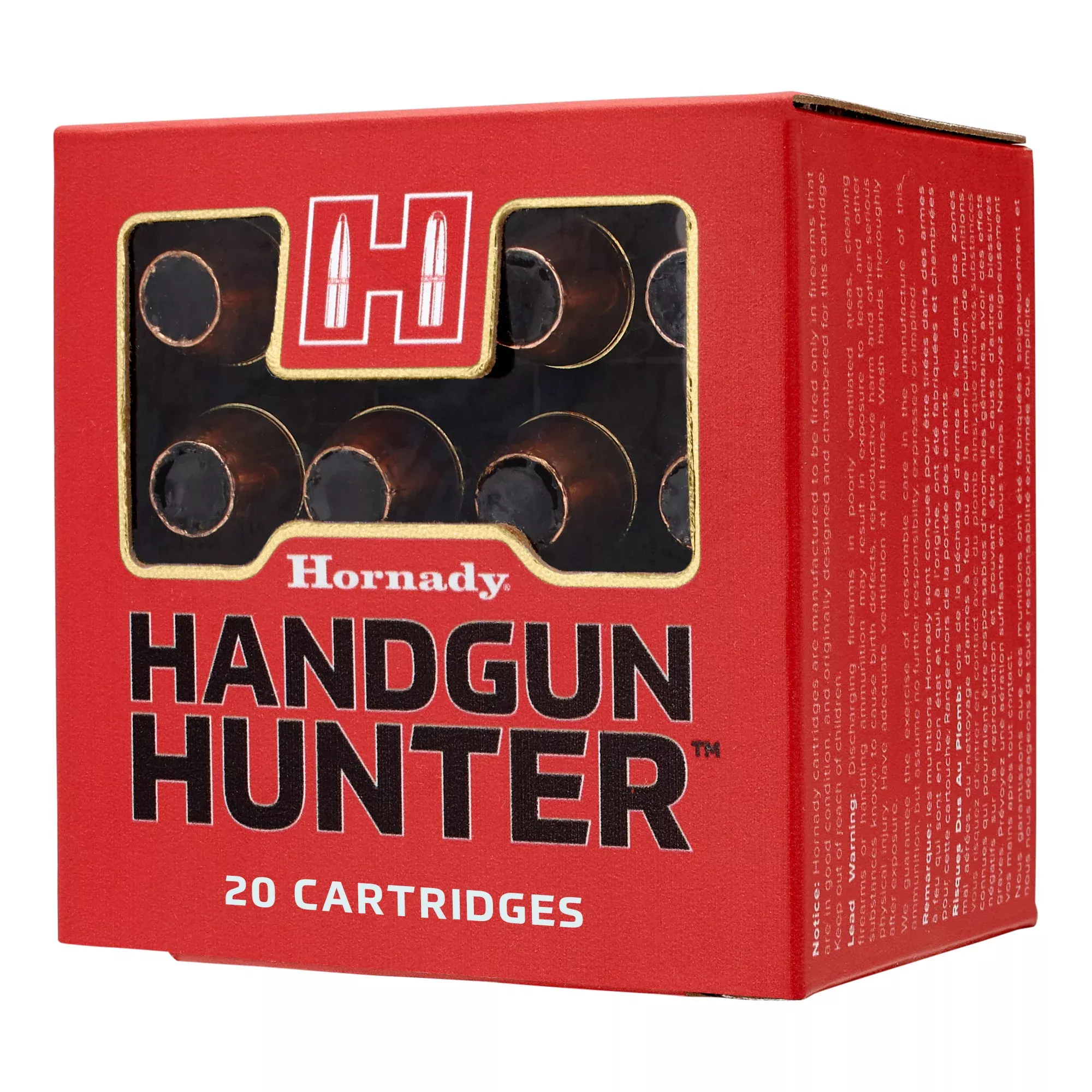 Hornady Handgun Hunter 10mm Auto 135 Grain MonoFlex Centerfire Pistol Ammo, 20/Box 91267