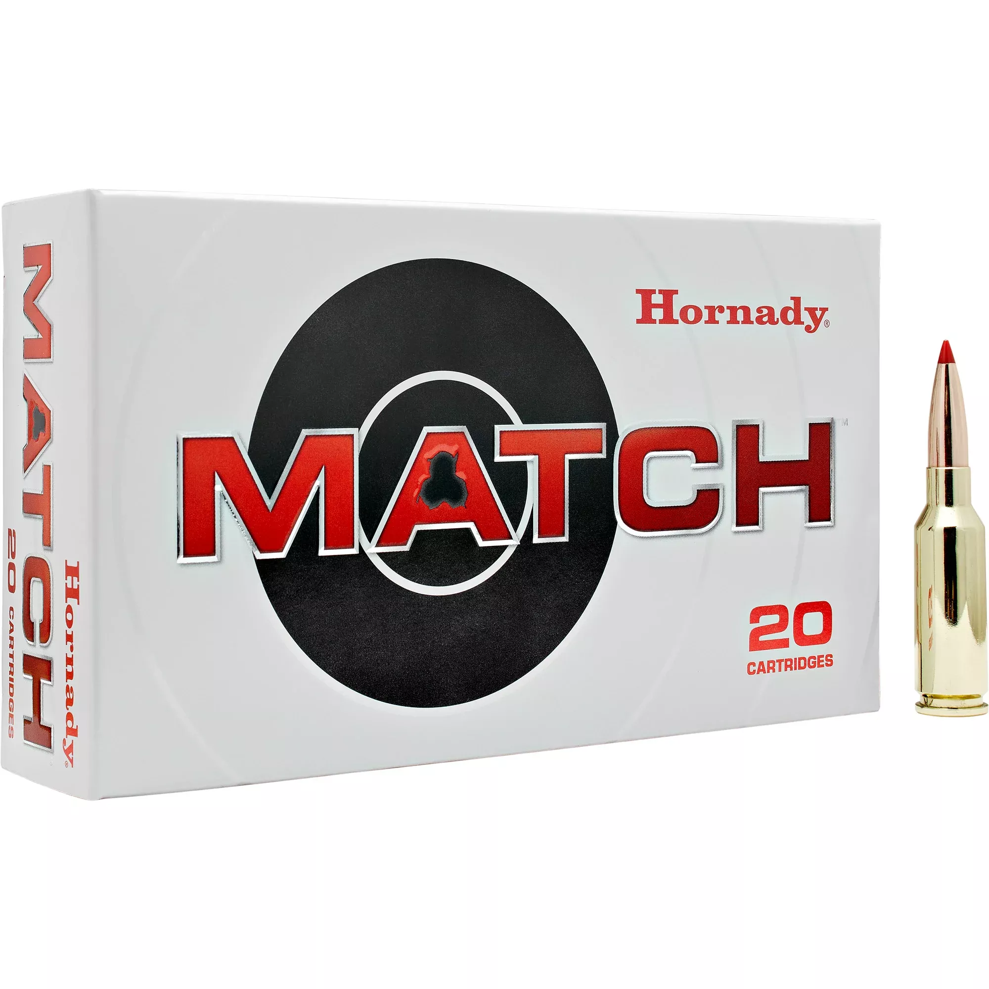 Hornady Match 6mm ARC 108gr ELD Match Heat Shield Polymer Tip Ammo 20rd Box 81608