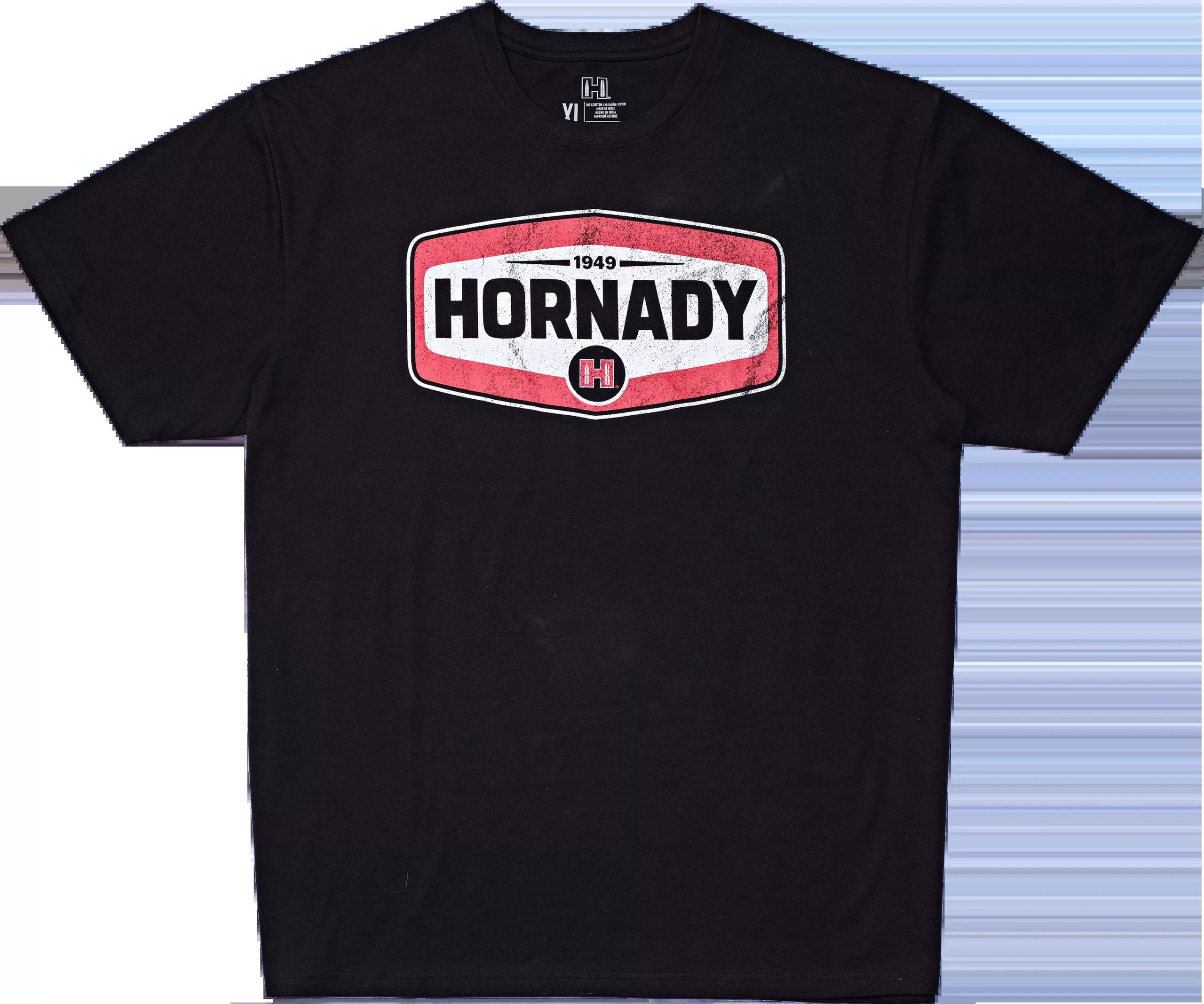 Hornady Men's 1949 Logo Graphic Black Cotton Short-Sleeve T-Shirt, Extra Large 99607XL
