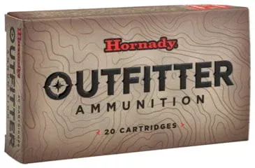 Hornady Outfitter .300 Winchester Magnum 180 Grain Coper Solid CX Brass Cased Centerfire Rifle Ammunition 821974 Caliber: .300 Winchester Magnum