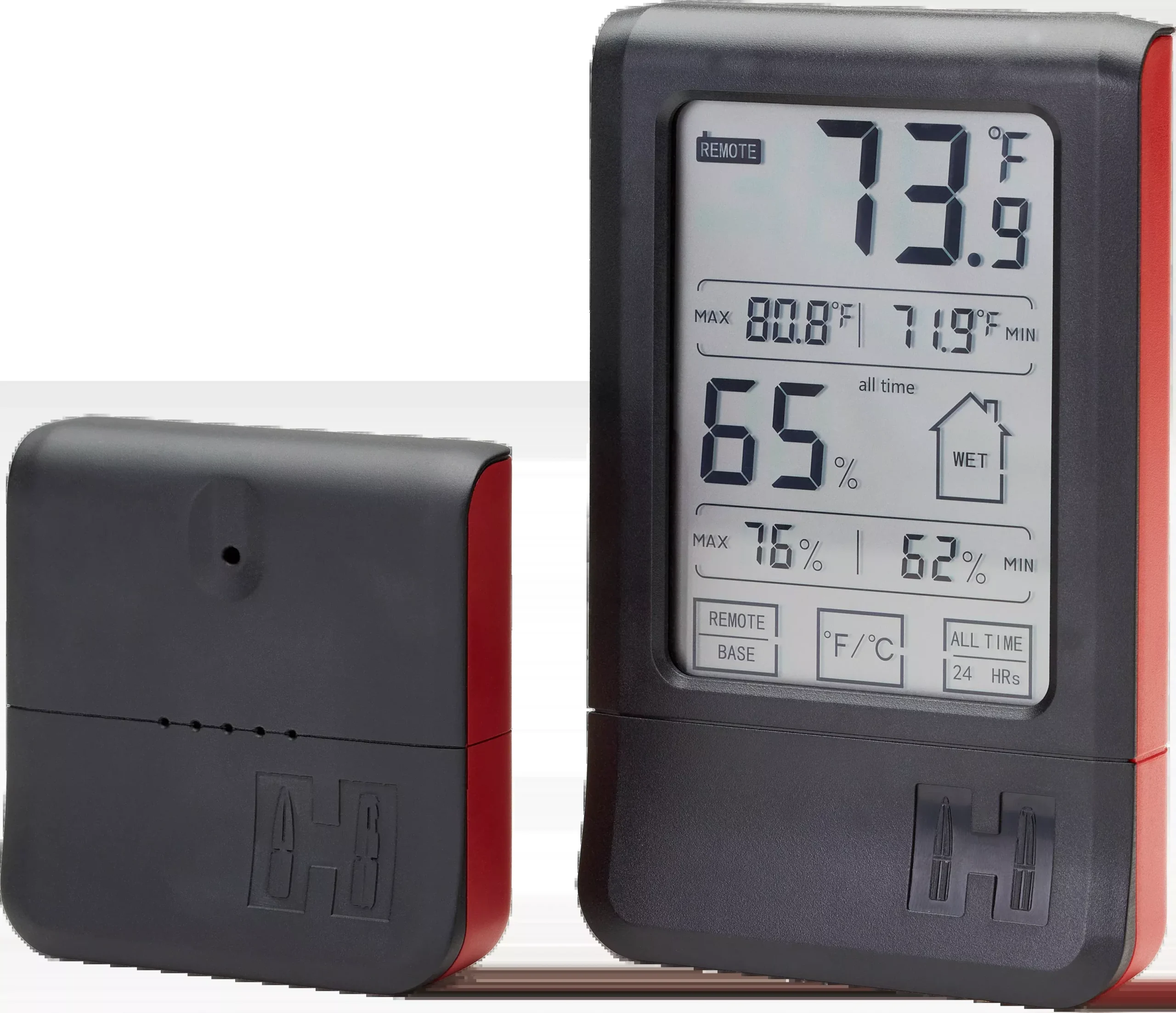 Hornady Wireless Hygrometer with Touchscreen Display and Square-Lok Mount, 95907