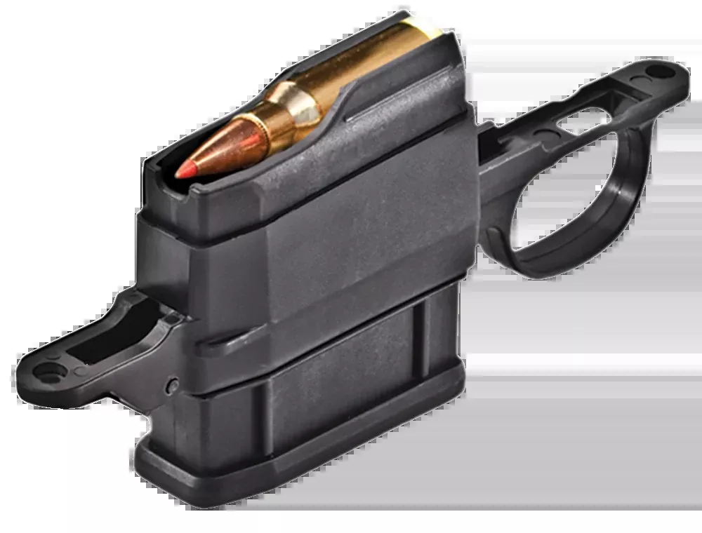 Howa ATIK5R250REM Detachable Mag Drop-In Kit 5rd 22-250 Rem Black Polymer for Remington 700 BDL