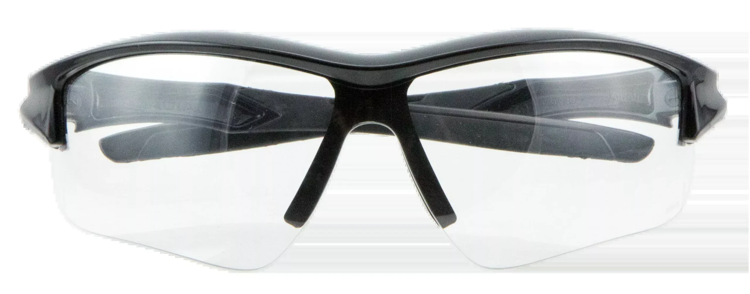Howard Leight Uvex Acadia Safety Glasses, Clear Anti-Fog Lens, Black 3/4 Frame, ANSI Z87.1 — R02214