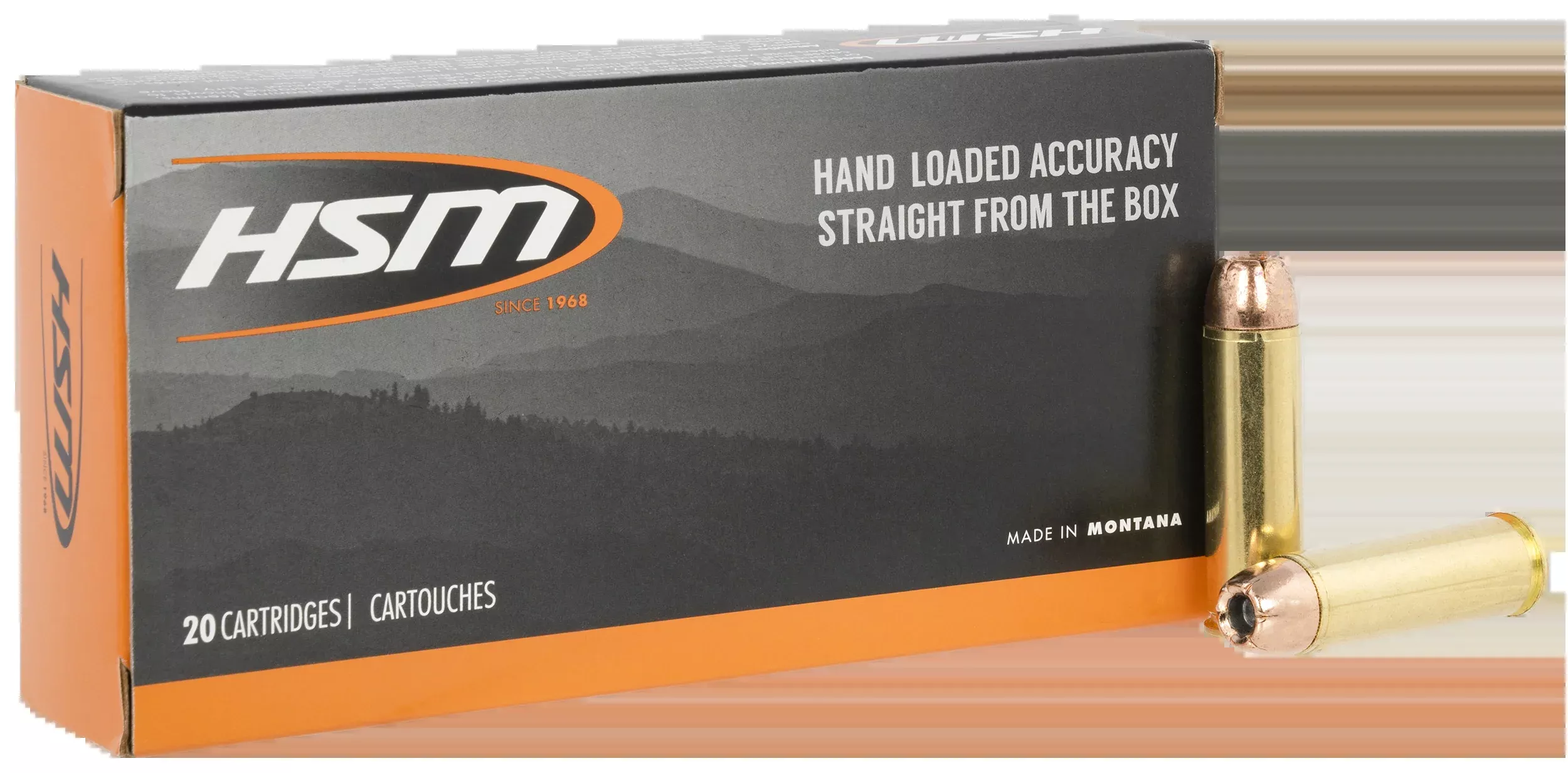 HSM Classic 500 S&W Mag 350 gr JHP 20 Rd - Box or Case