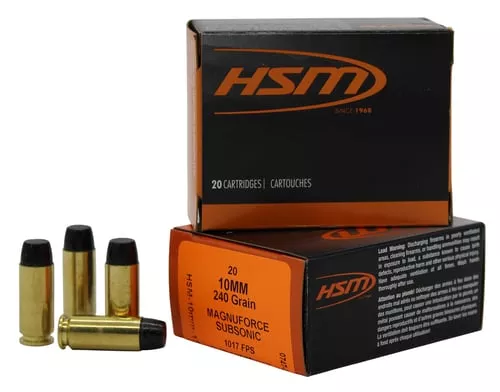 HSM SUBSONIC 10MM HITEK 240GR HCFN 20/20