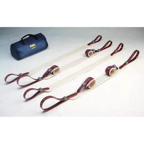 Humane Restraint Locking Bed Restraint Kit 2, Leather