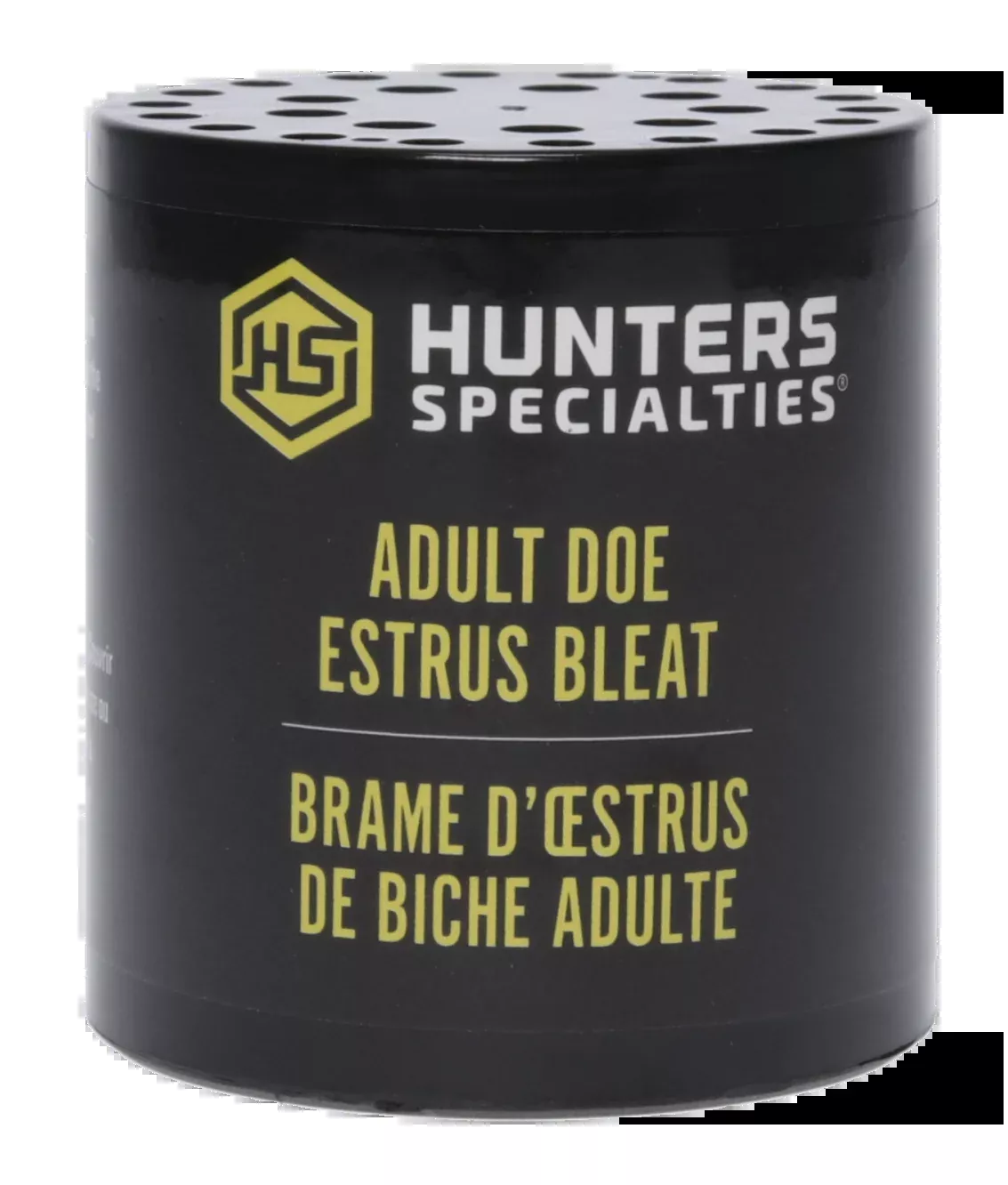 Hunters Specialties Adult Doe Estrus Bleat Can Deer Call, Loud Long-Range Portable, 00167