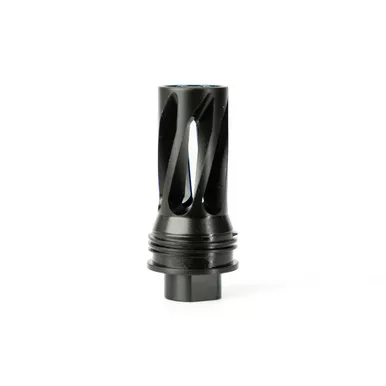 HUXWRX Flash Hider-QD 556 - 1/2X28 XL (2.96"), .223 Remington/5.56NATO, Quick Detach Suppressor Mount, Compatible with HX-QD 556K, 556, 762, 762 Ti, Magnum Ti Suppressors, Black