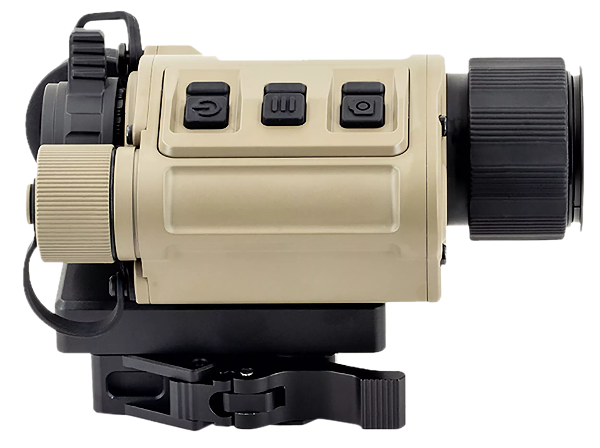 InfiRay Outdoor RH25V2 RICO Micro V2 640 Thermal Weapon Sight Tan 1x25mm Multiple Reticle 640x480, 12 Microns, 60Hz Resolution, Zoom 1x/2x/4x