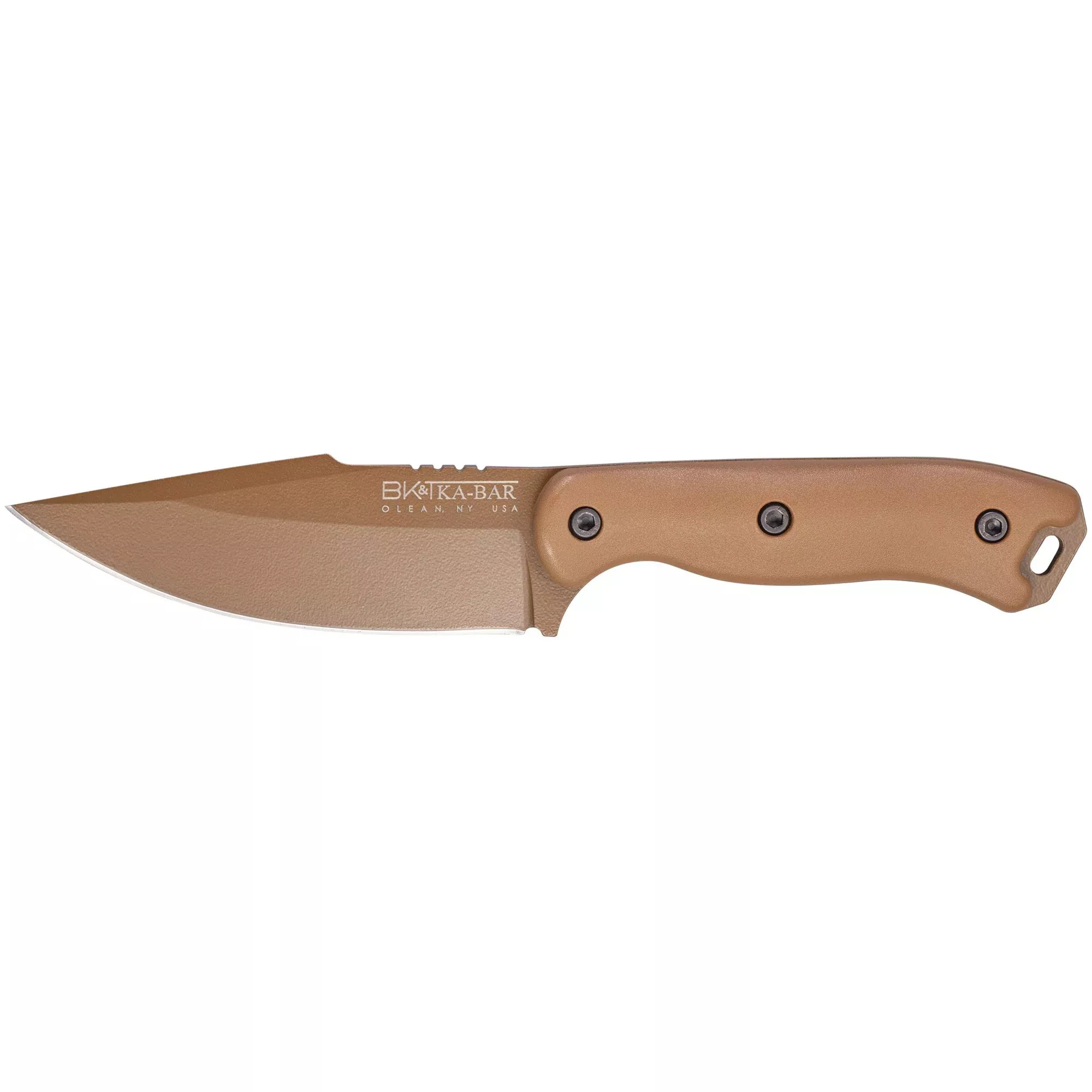 KA-BAR Becker BK18 Harpoon Fixed Blade Knife, 1095 Cro-Van Steel, Ultramid Handle, with Sheath BK18