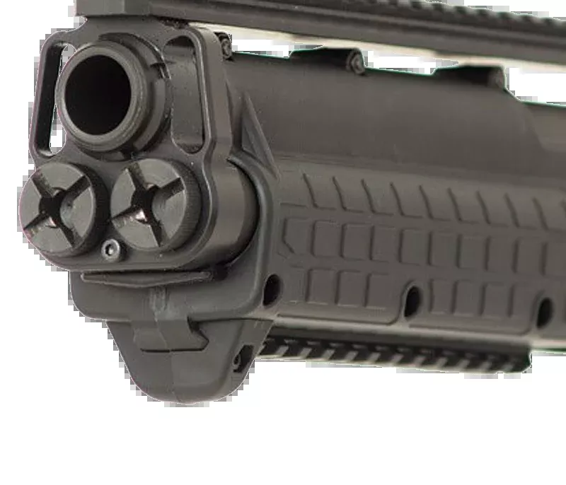 Kel-Tec Handstop for KSG Shotgun, Black Polymer, Picatinny Rail Mount, Enhanced Grip – KSG401