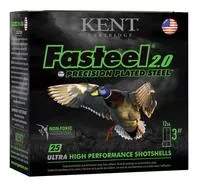 Kent Cartridge K123fs326 Fasteel 2.0 Waterfowl 12 Gauge 3 " 1 1/8 Oz 6 Shot 25 Per Box/10 Cs