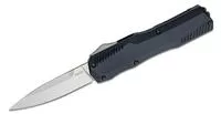 Kershaw 9000 Matt Diskin Livewire Otf Auto Knife 3.3 " Cpm- Magnacut Stonewashed Spear Point Blade, Black Aluminum Handles, Reversible Clip