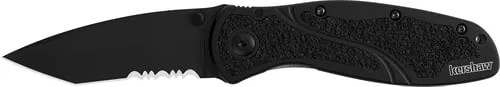 KERSHAW BLUR TANTO 3.4" BLK/BLK SERR