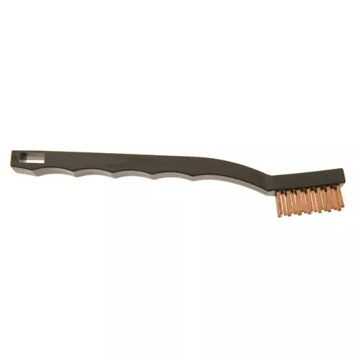 Kleen-Bore Phosphor Bronze Gun Cleaning Brush with Finger Groove Handle, Hang Hole — KLBUT223