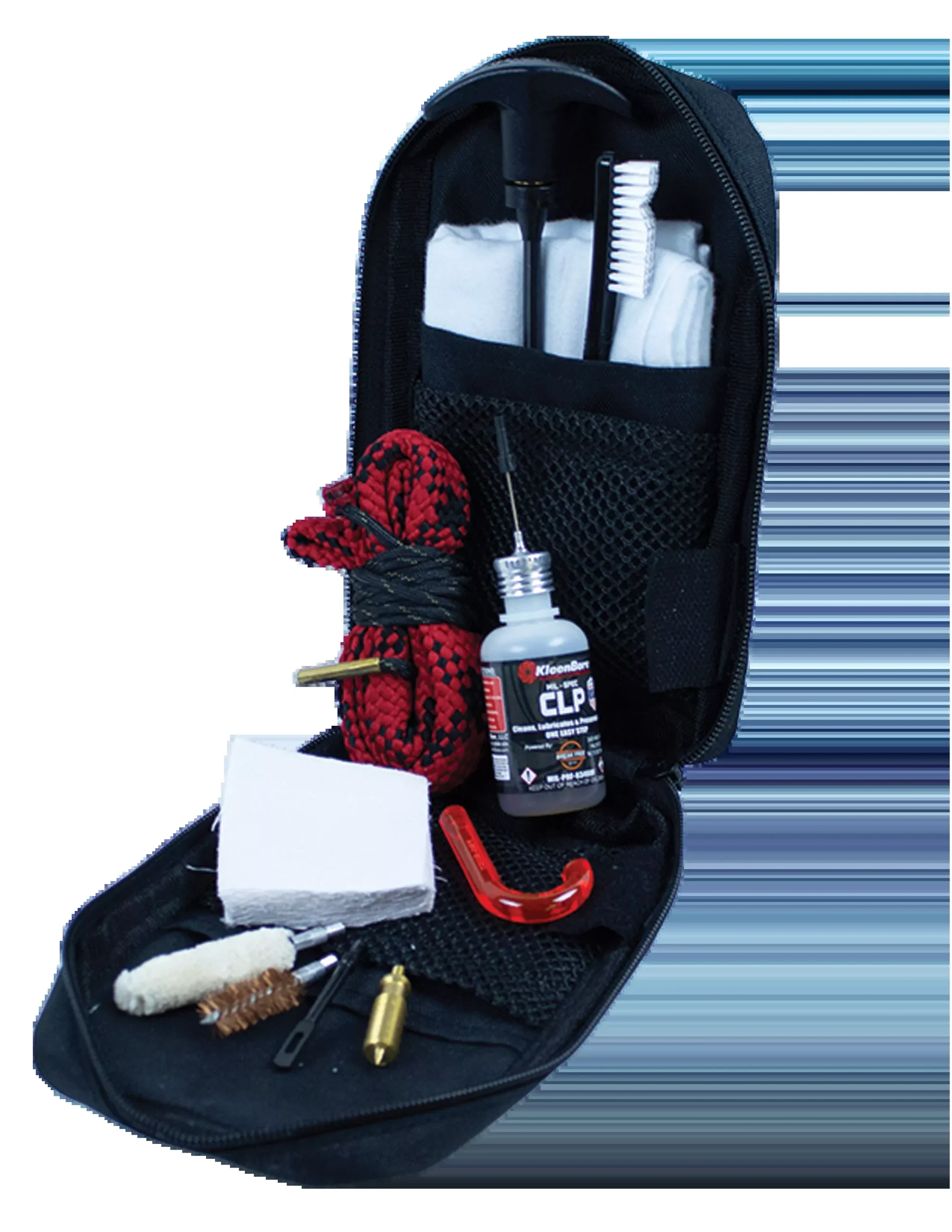 Kleen-Bore Tactical LE Handgun Cleaning Kit for .38/.357/9mm with Case and CLP - PS50