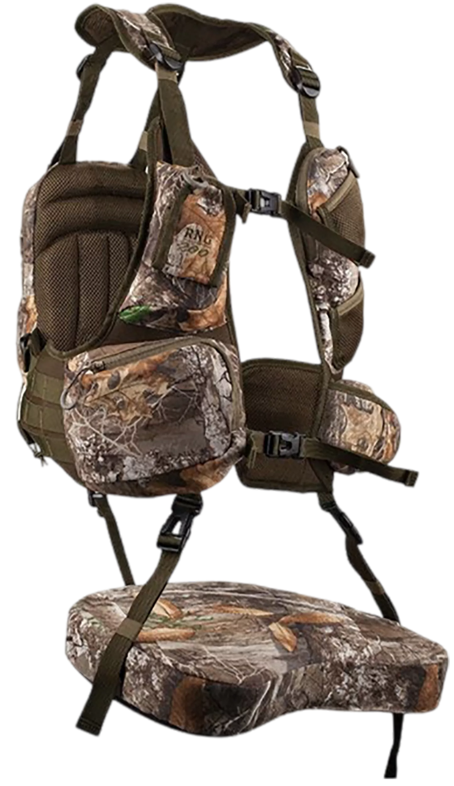 Knight & Hale KHT0065 Run N Gun Turkey Vest Real Tree Edge