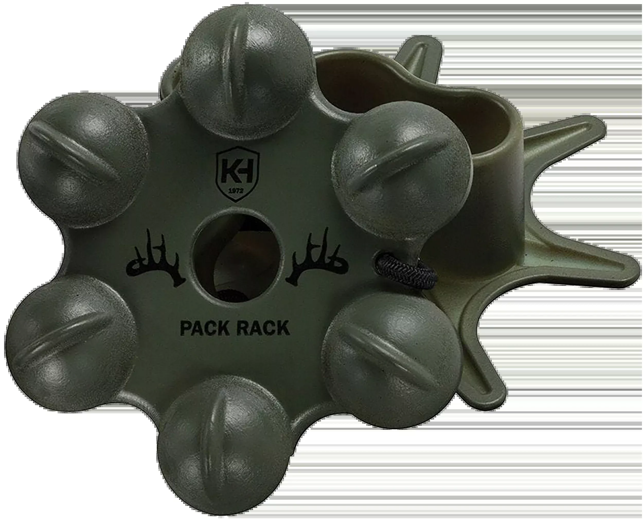 Knight & Hale Pack Rack Rattling Deer Call, High-Density Plastic, Silent Carry - KHD1019