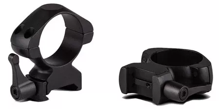 Konus 7409 Steel RingsMatte Black 30mm Quick Release High 0 MOA