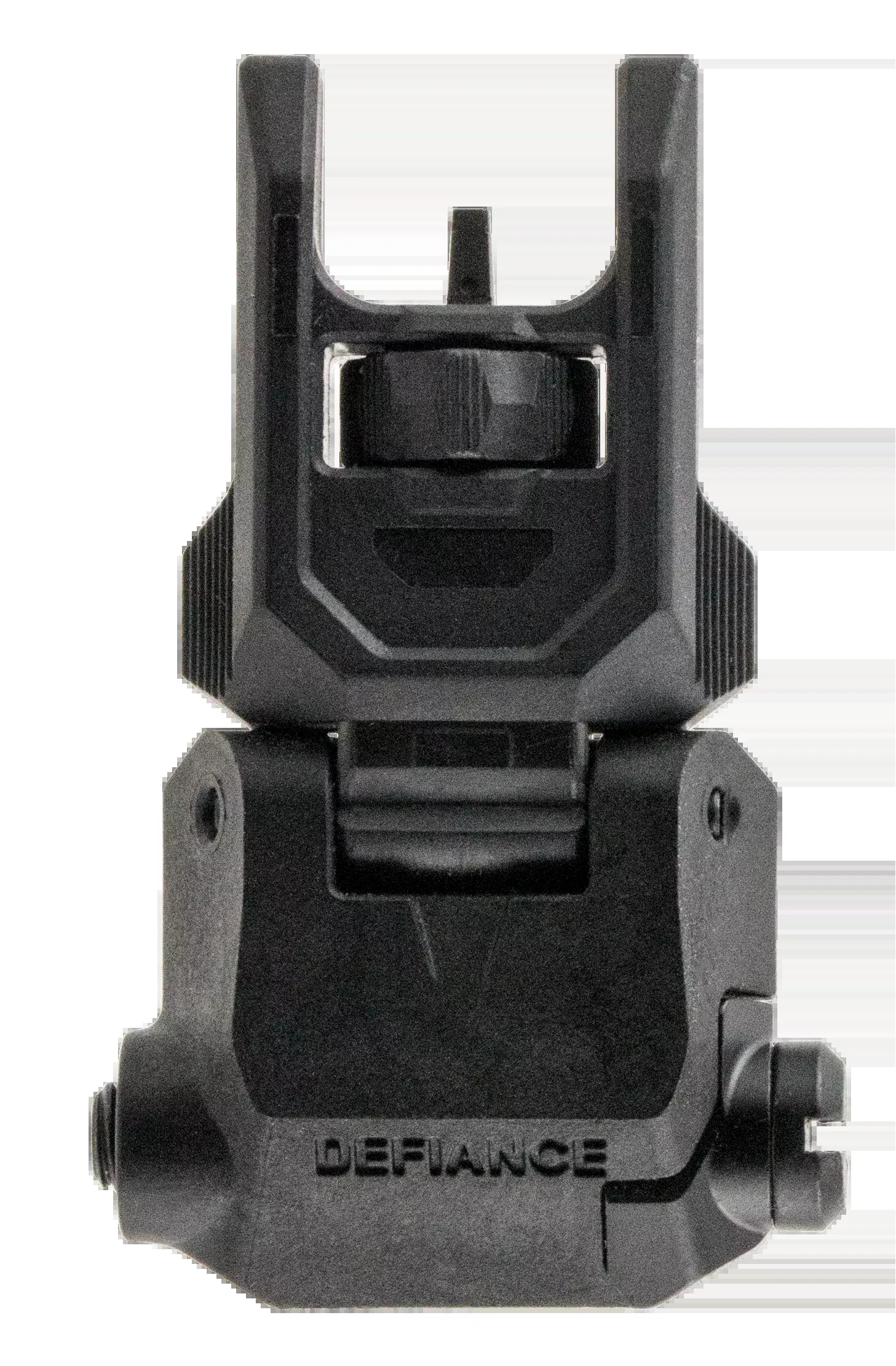 Kriss USA Defiance Flip-Up Front Sight, Low-Profile Polymer for AR-15, Picatinny Mount - DAPFSBL00