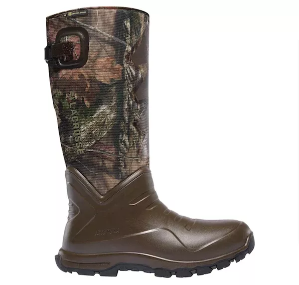 LACROSSE BOOTS AeroHead Sport 16-inch Snake Boot, Waterproof MOBUC Camo – 340227