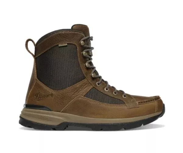 Lacrosse Boots: Danner Recurve 7-Inch Moc Toe Boot, Light Brown, Style 47651D-9