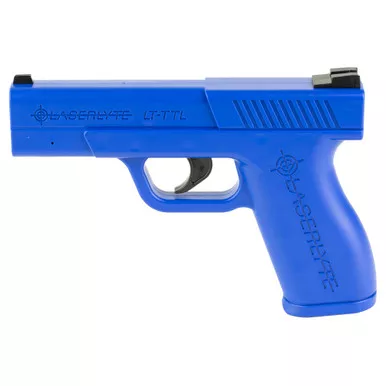 LaserLyte Full Size Blue Training Pistol with Red Laser