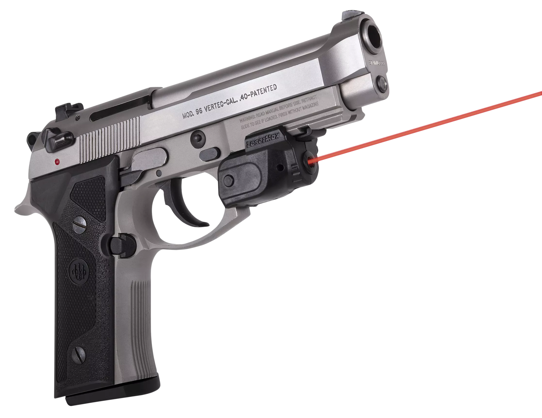 LaserMax GSLTNR Red Lightning Rail with GripSenseBlack