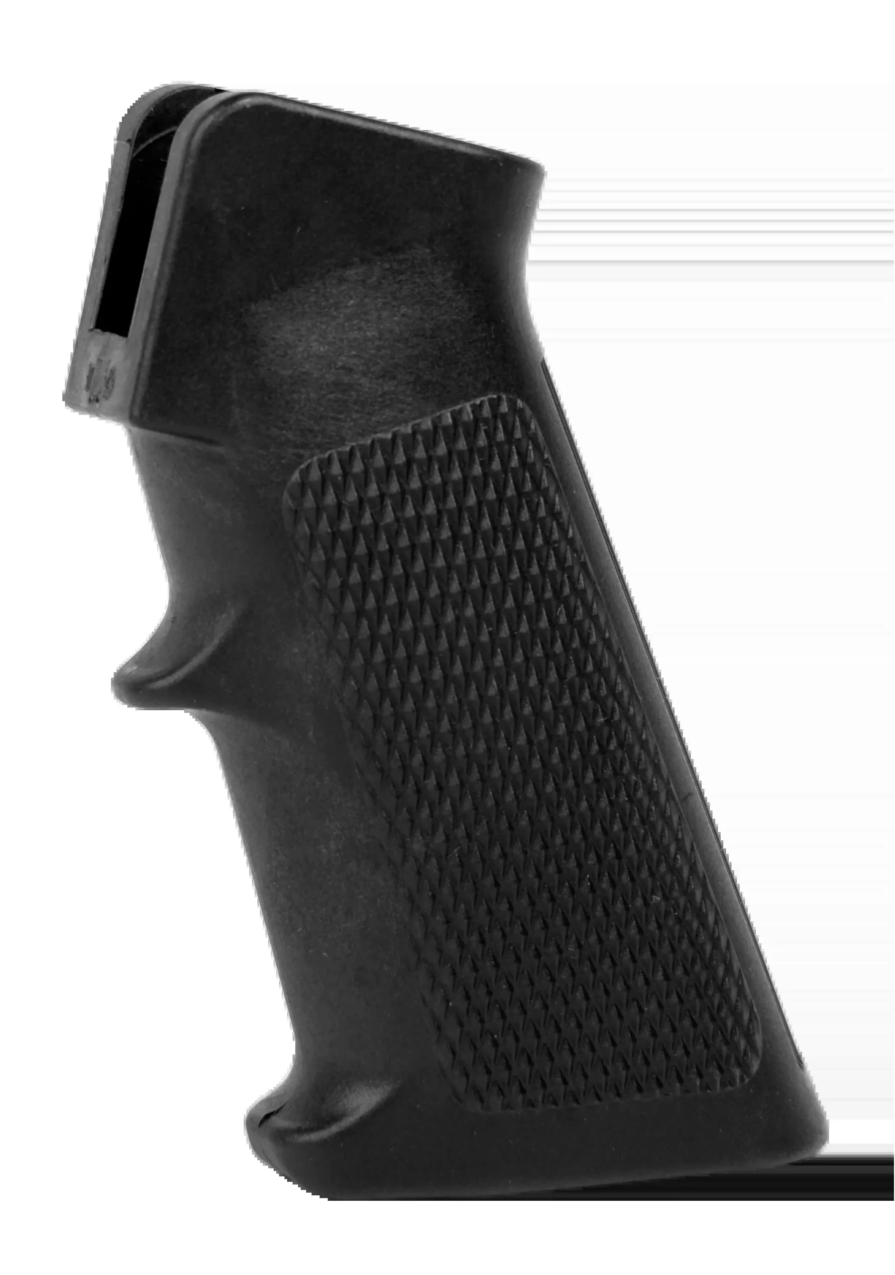 LBE Unlimited AR-15 A2 Pistol Grip, Black Polymer, Textured Standard, Made in USA - ARGRP