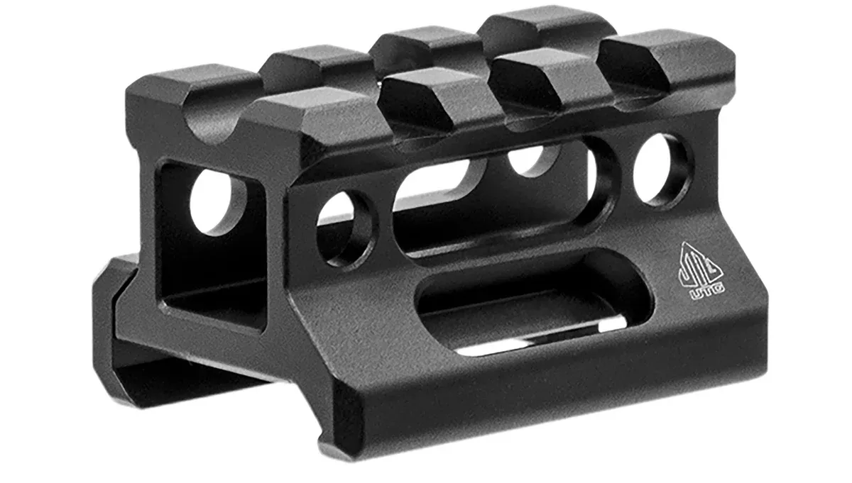Leapers MTRSX7S Picatinny RiserMatte Black Anodized Aluminum Picatinny Mount