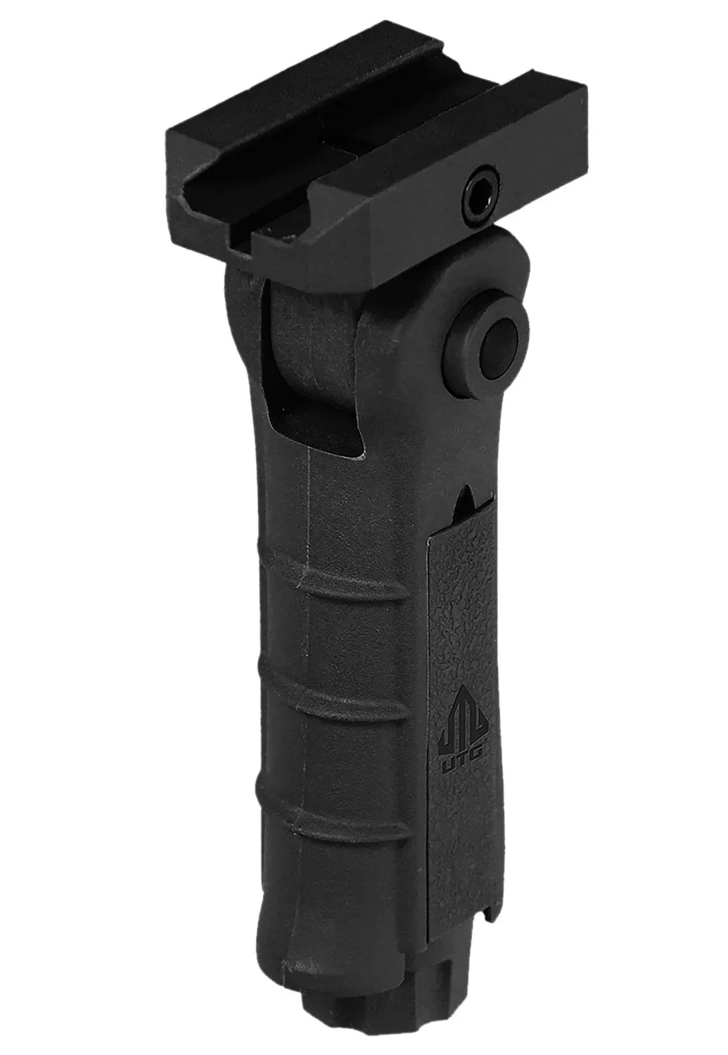 Leapers RBFGRP170B Vertical ForegripBlack Polymer