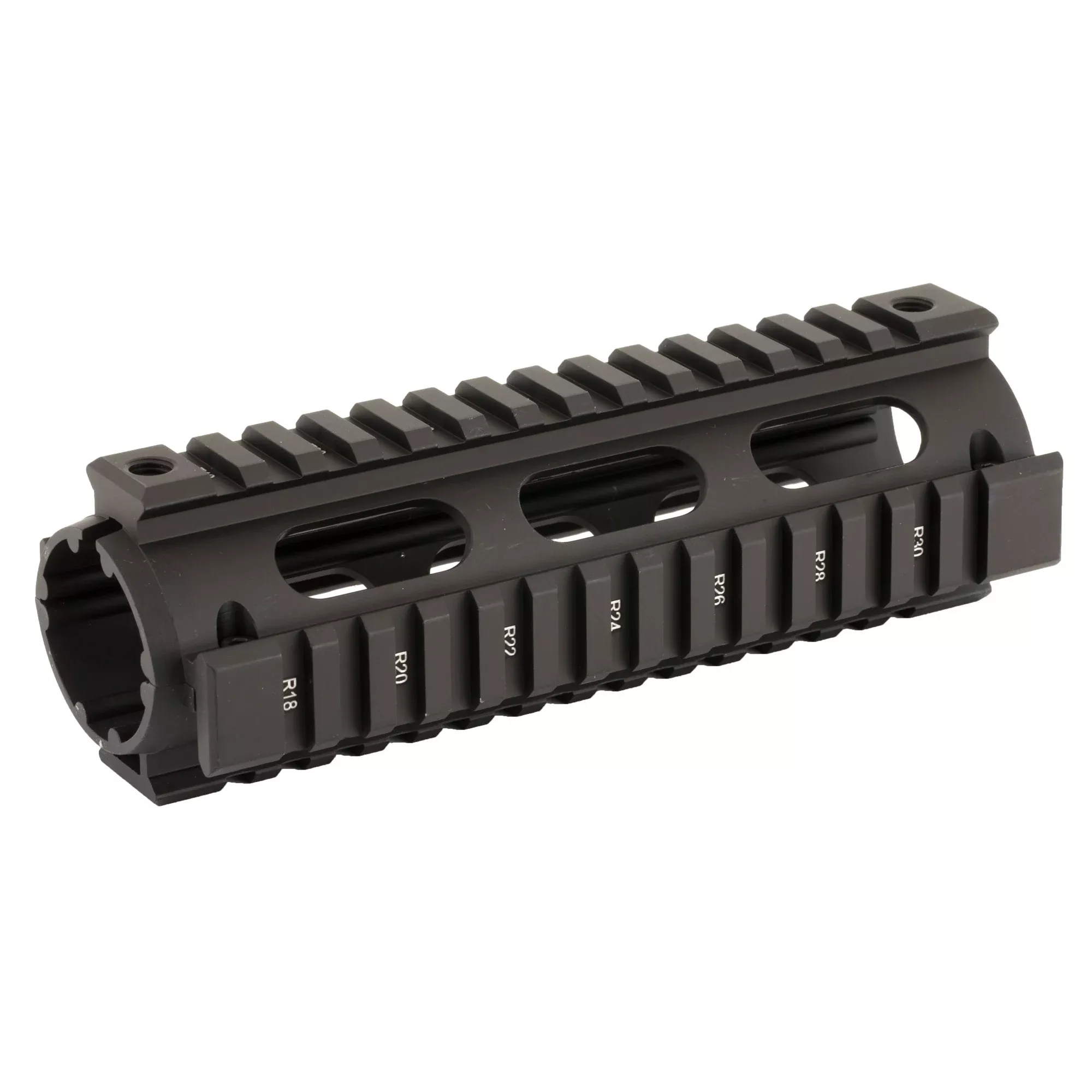Leapers UTG PRO AR-15 Carbine Drop-In Quad Rail Handguard, Aluminum Matte Black MTU001