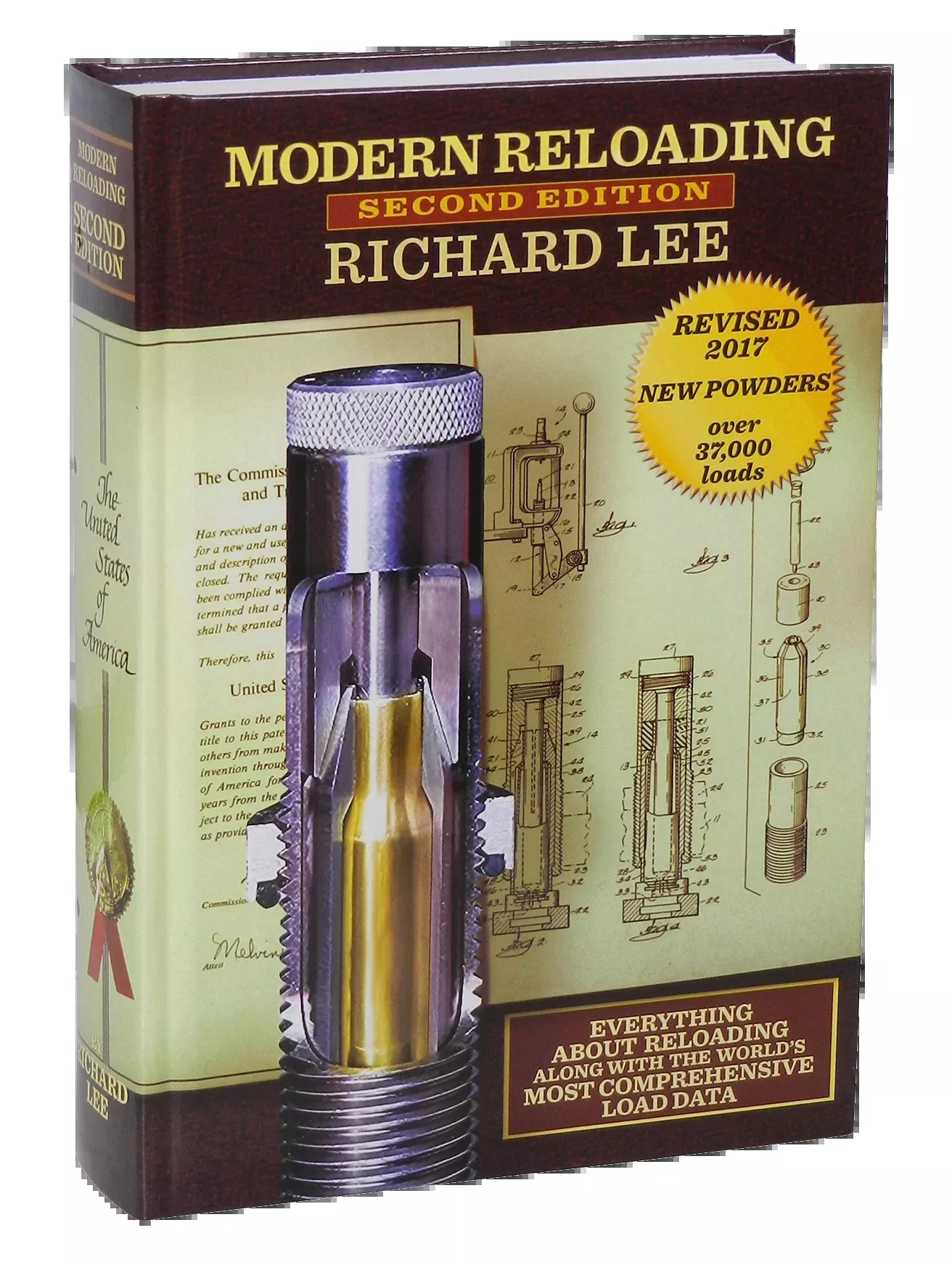 Lee Precision Modern Reloading Book, Second Edition Hardcover Manual with Load Data, 90277