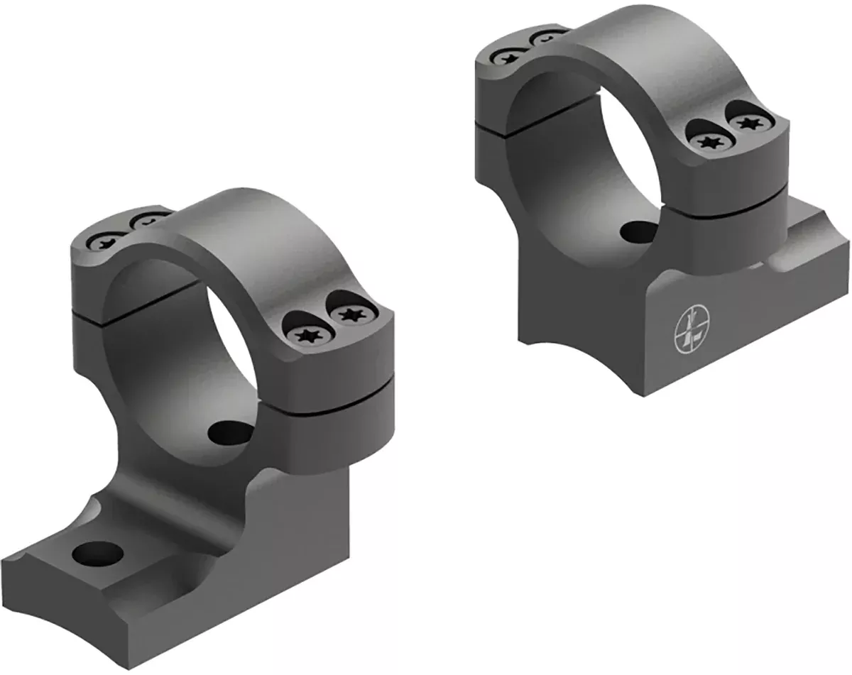 Leupold 177142 BackCountryBlack 7075 T-6 Aluminum 1" Tube Medium Fits Winchester XPR