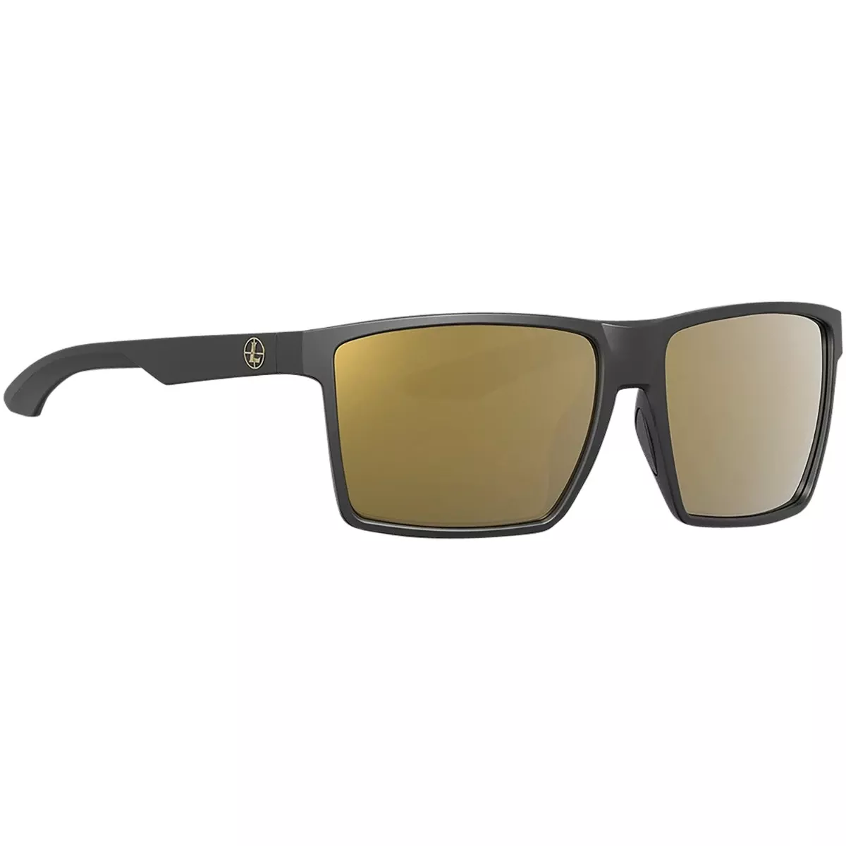 Leupold 184363 Performance Wear Desoto Shatter Proof Polarized Bronze Mirror Lens, Matte Black Frame, No-slip Bridge, In