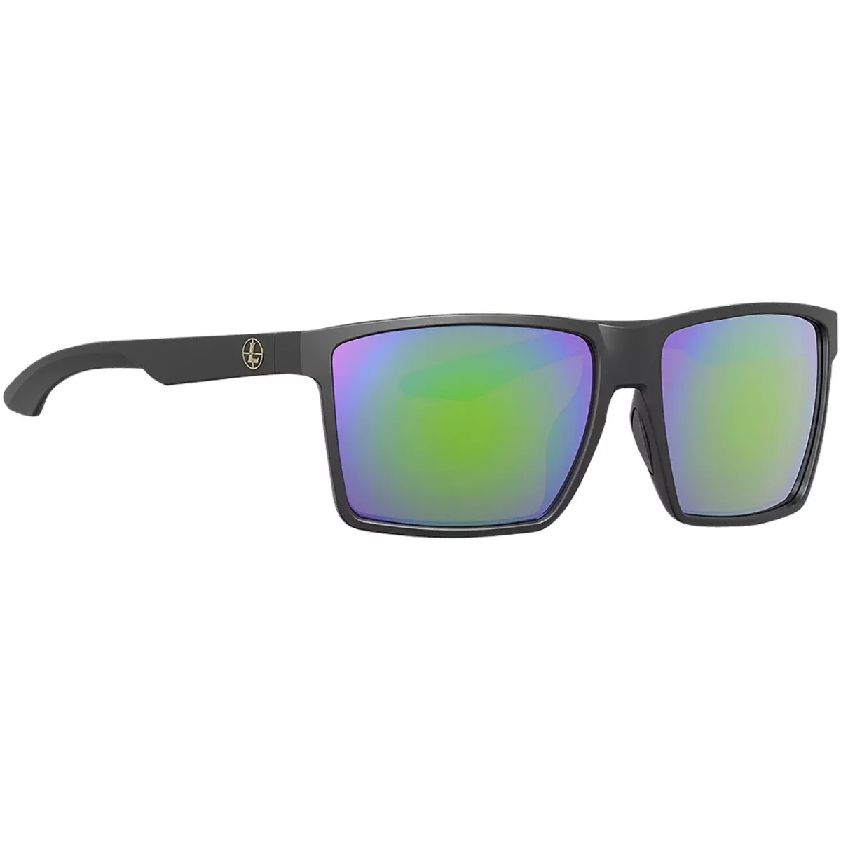 Leupold 184364 Performance Wear Desoto Shatter Proof Polarized Emerald Mirror Lens, Matte Black Frame, No-slip Bridge, I