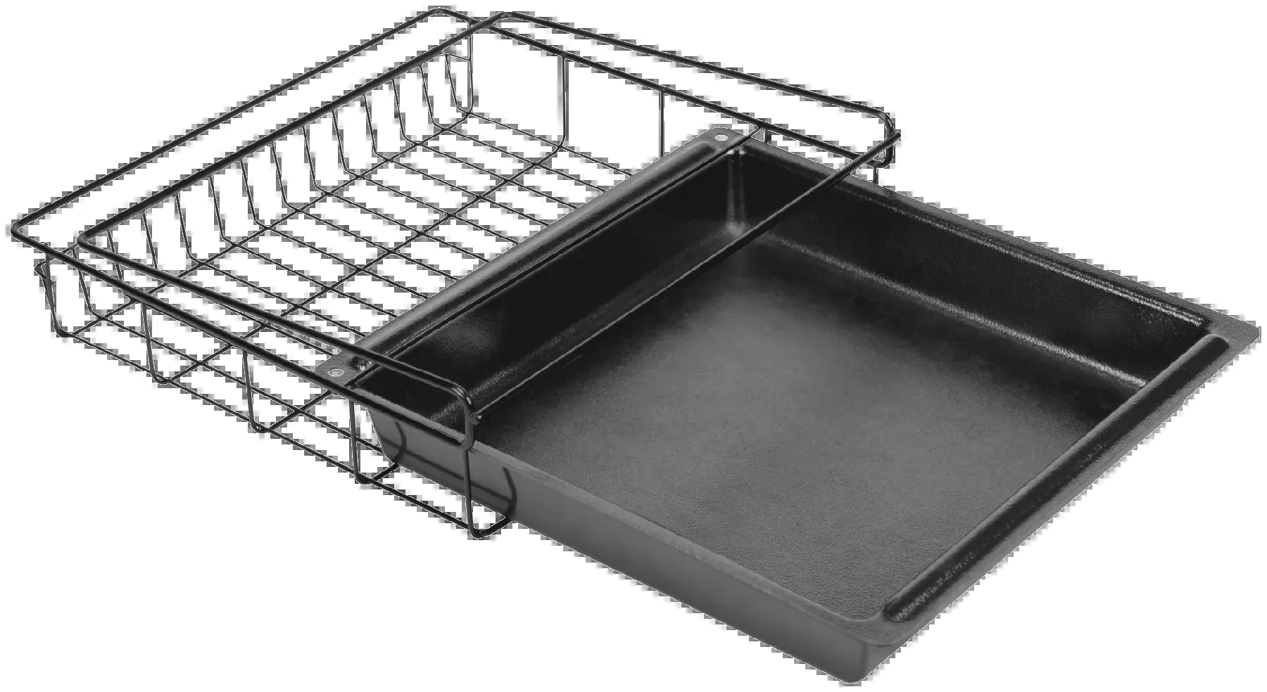 Lockdown Vault Drawer Under-Shelf Gun Safe Storage, Wire Frame, 11.5 x 12 x 2 in, 222155