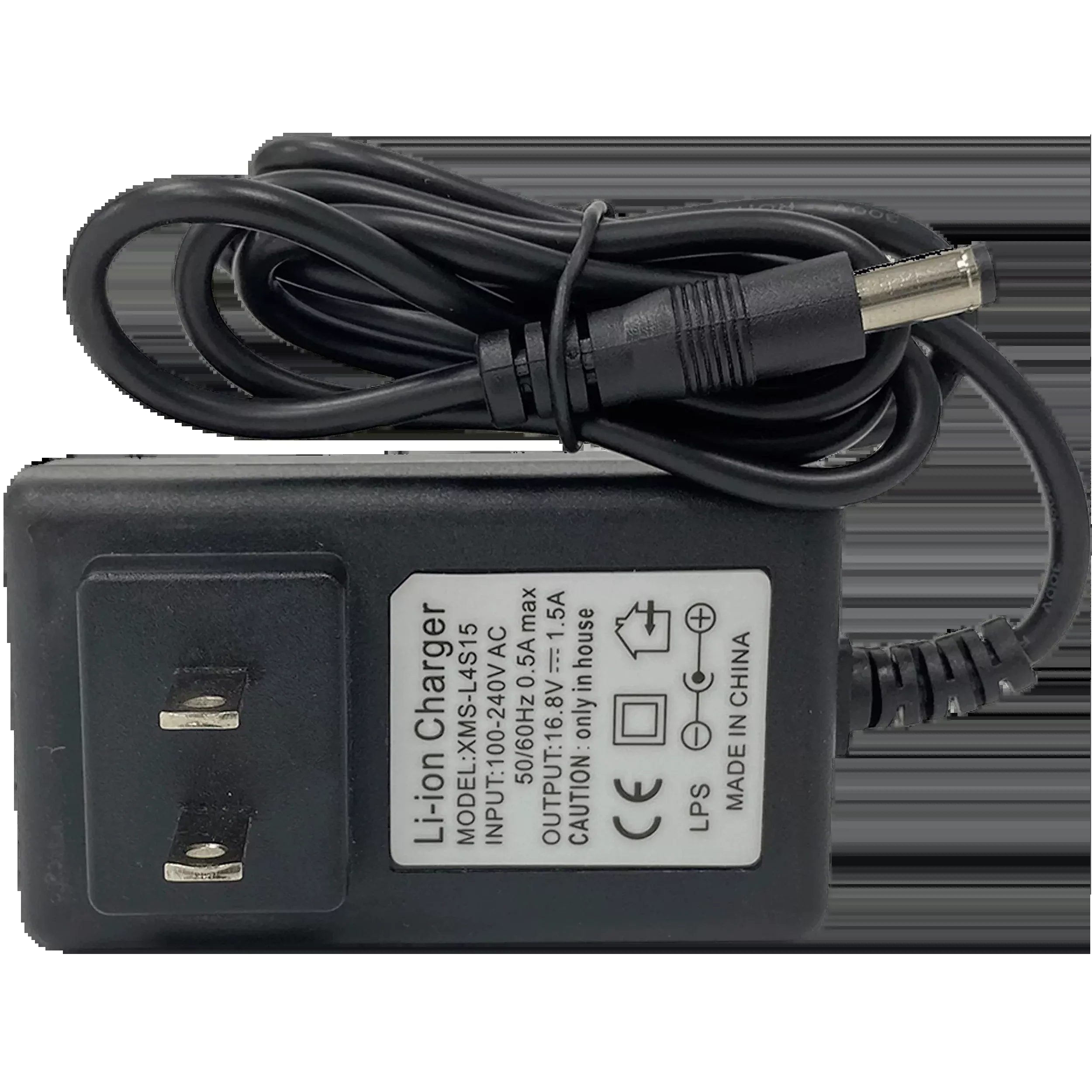 LONGSHOT TARGET CAMERA Standard Charger – 16.8V Lithium‑Ion Fast AC Adapter for LR3/Marksman, TVAC100
