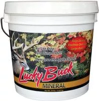 Lucky Buck - Poundm20 Apple Flavored Deer Mineral And Attractant, 20- Pound Bucket