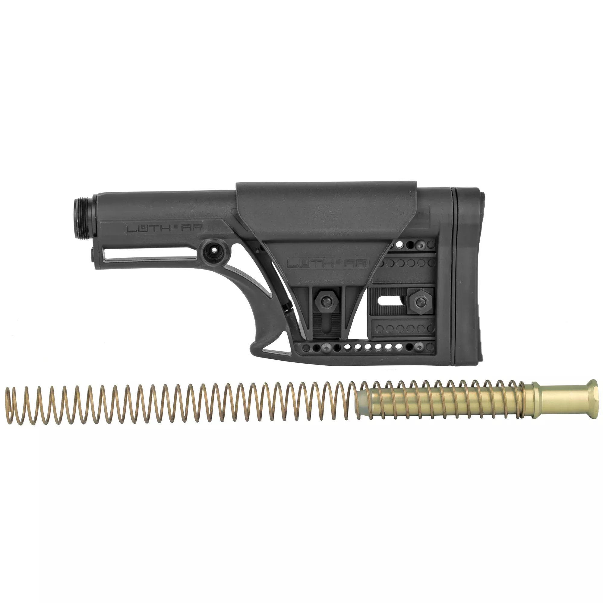 Luth-AR MBA-1 Rifle Buttstock Kit w/ A2 Buffer Tube, Buffer & Spring, Black MBA-1K