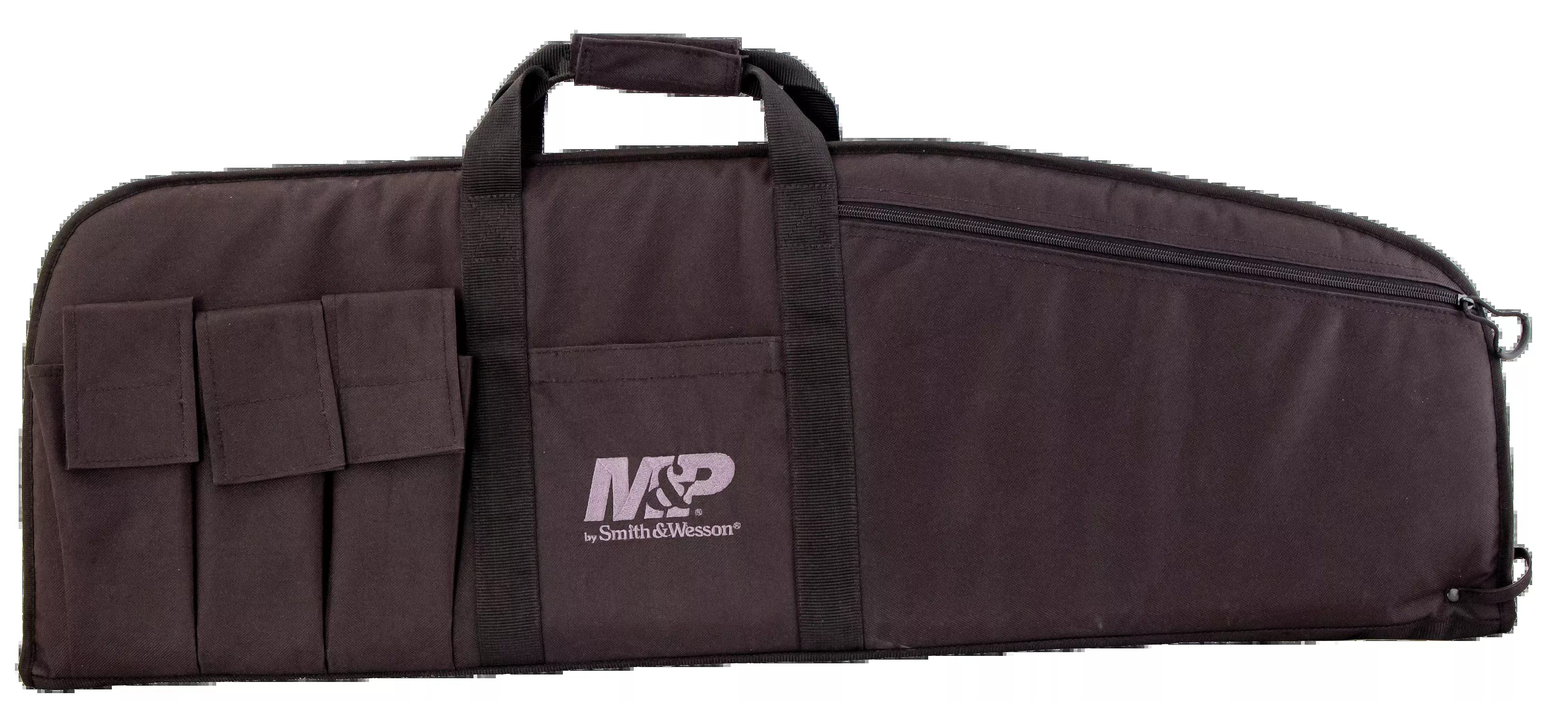 M&P Accessories 110014 Duty Series Small Rifle/Shotgun Case 35.5" Black Nylon Foam Padding