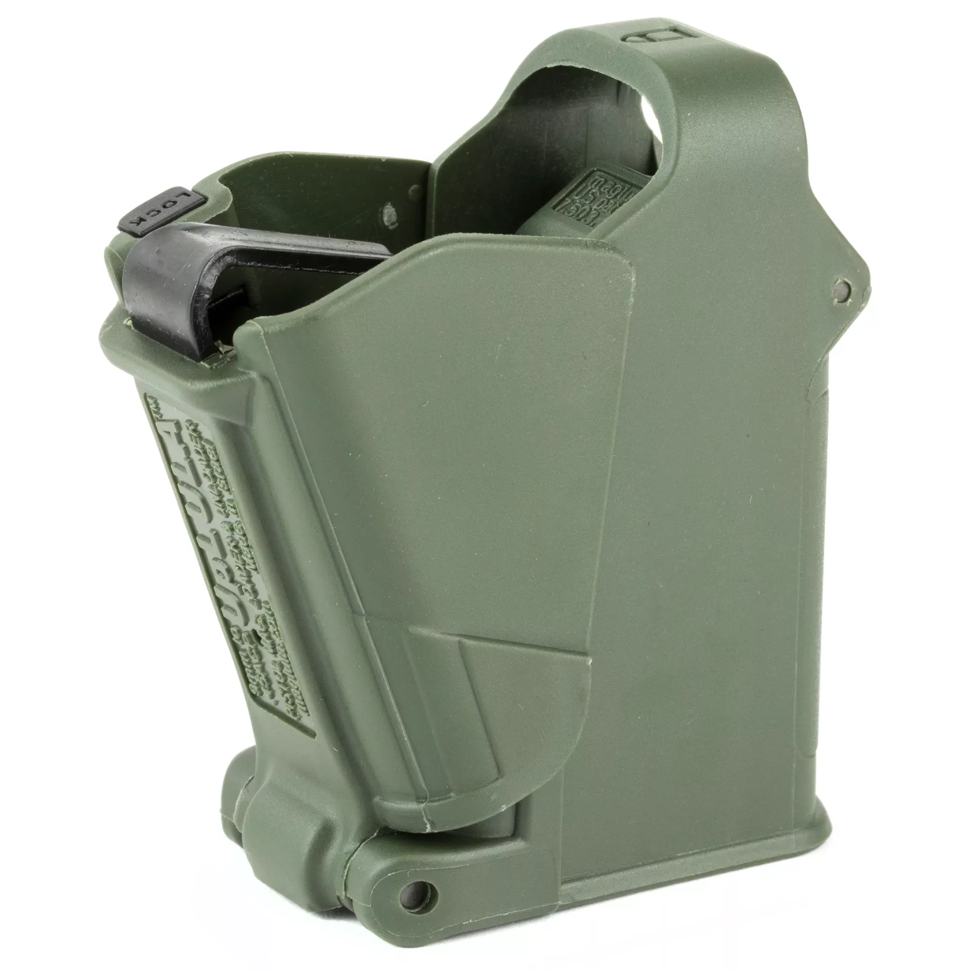 Maglula UpLULA Universal Pistol Magazine Loader/Unloader 9mm to .45 ACP, Dark Green UP60DG