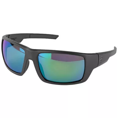 Magpul Apex Sunglasses - Black Frame with Polarized Violet Lens/Green Mirror