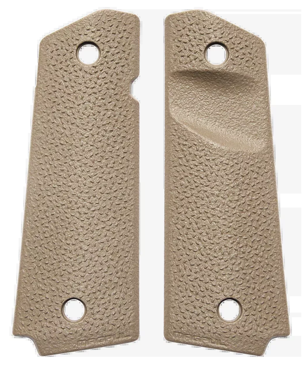 Magpul Industries Corp MOE 1911 Full-Size Grip Panels, Polymer Flat Dark Earth, Trapezoidal Texture MAG544FDE