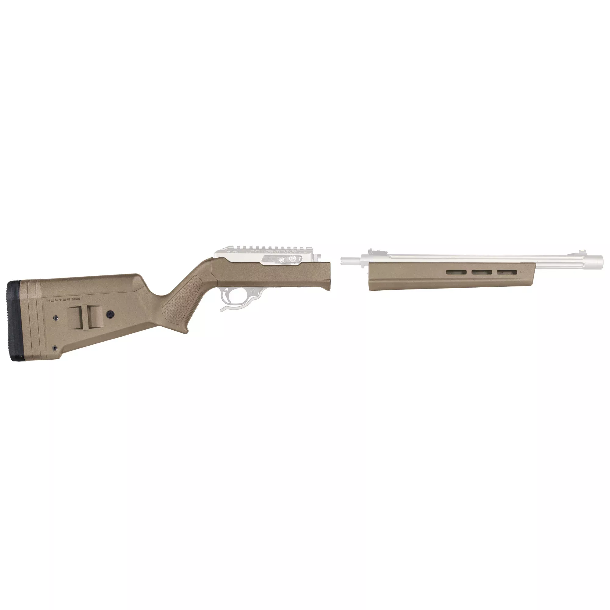 Magpul Industries Hunter X-22 Takedown Stock for Ruger 10/22, Flat Dark Earth, MAG760-FDE