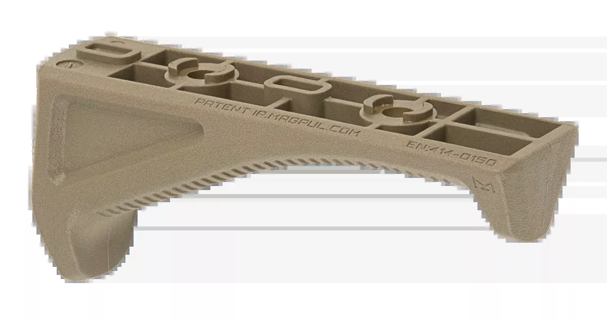 Magpul Industries M-LOK Angled Fore Grip, Flat Dark Earth Polymer, Enhanced Recoil Control – MAG598FDE