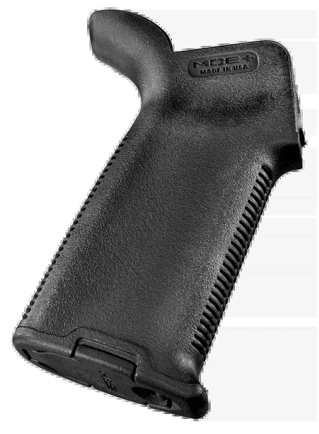 Magpul Industries MOE+ AR Grip, Black, Rubber Overmold & Storage Core Ready - MAG416BLK