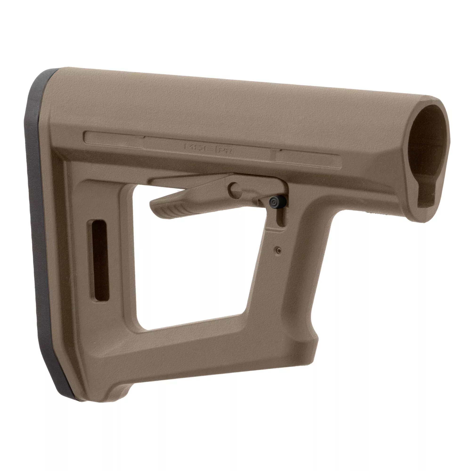 Magpul Industries MOE PR Carbine Stock, Mil-Spec AR-15/AR-10, Flat Dark Earth - MAG1435-FDE